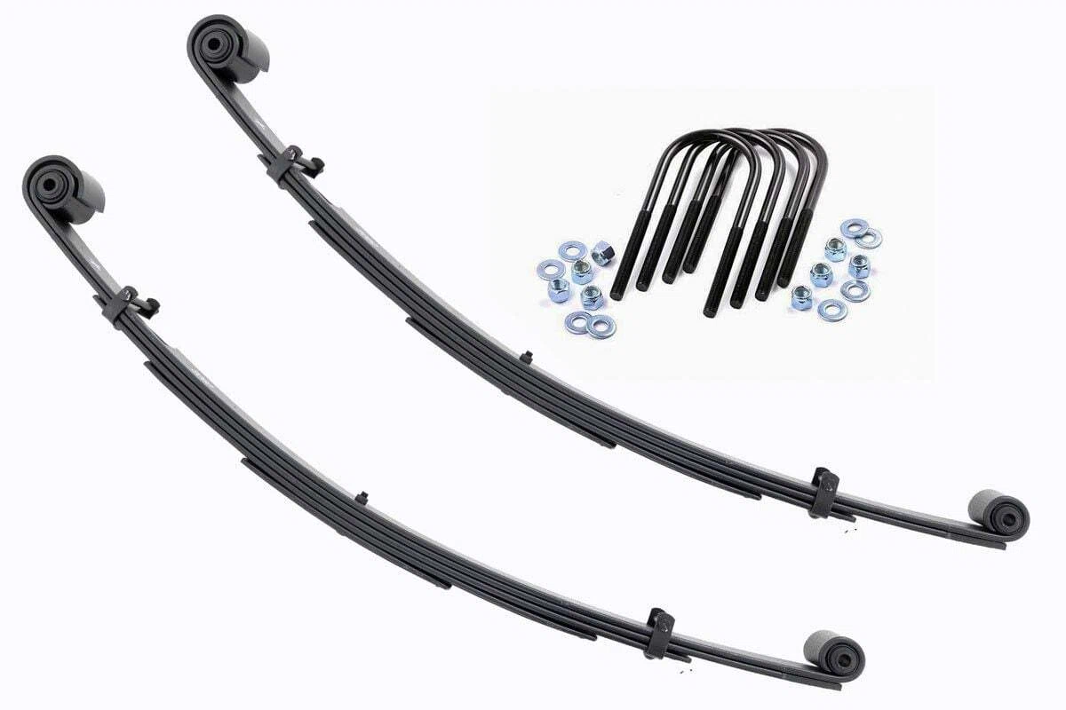 Fits Ford Excursion 4WD Front Leaf Springs 2.5_ Lift Pair 8060Kit
